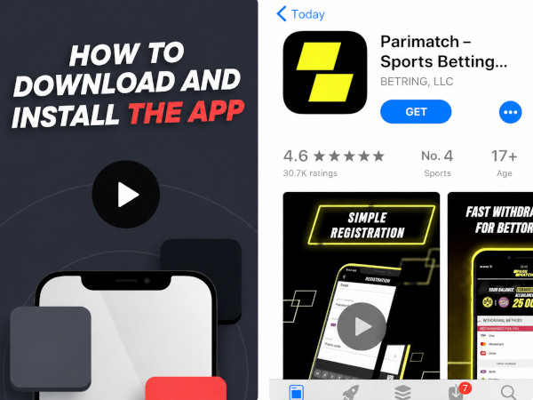 Parimatch on iOS