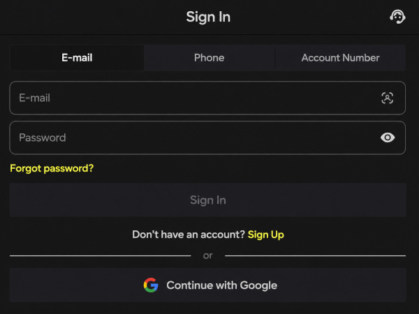 Parimatch login